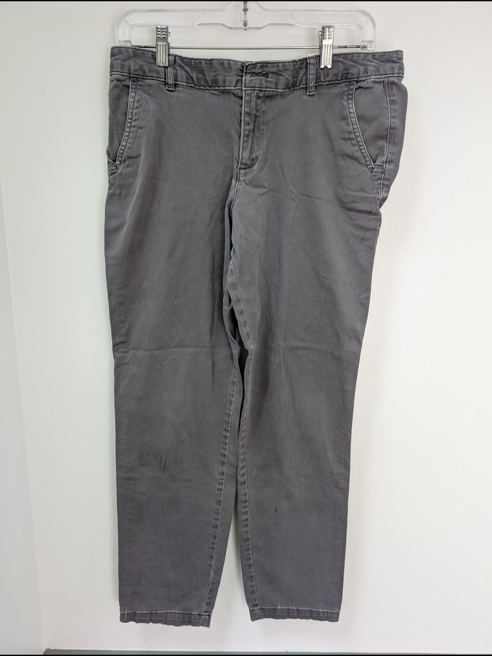Eddie Bauer Women's Specially Dyed Medium Dark Gray Pants Size 6